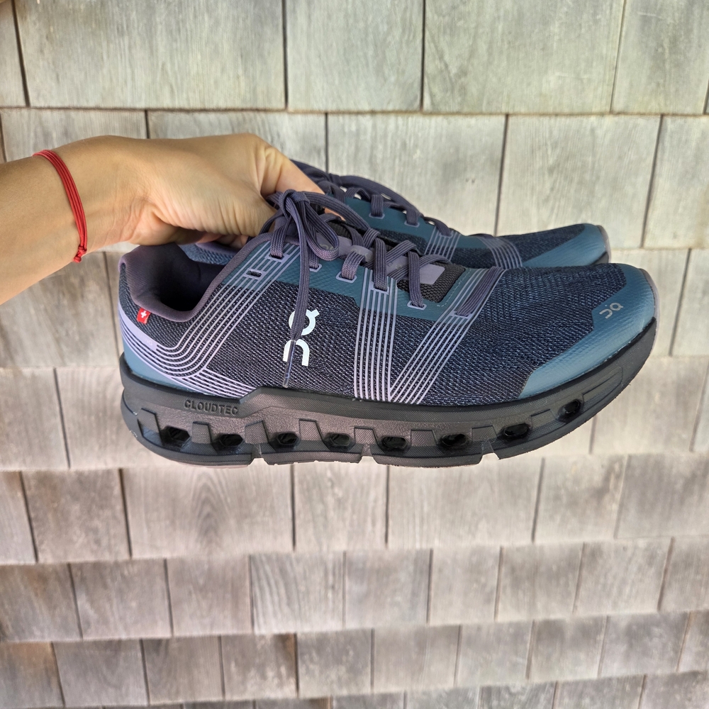 On Running Blue Athletic Shoes